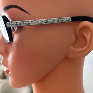 Bold Black Chunky GUCCI Glasses